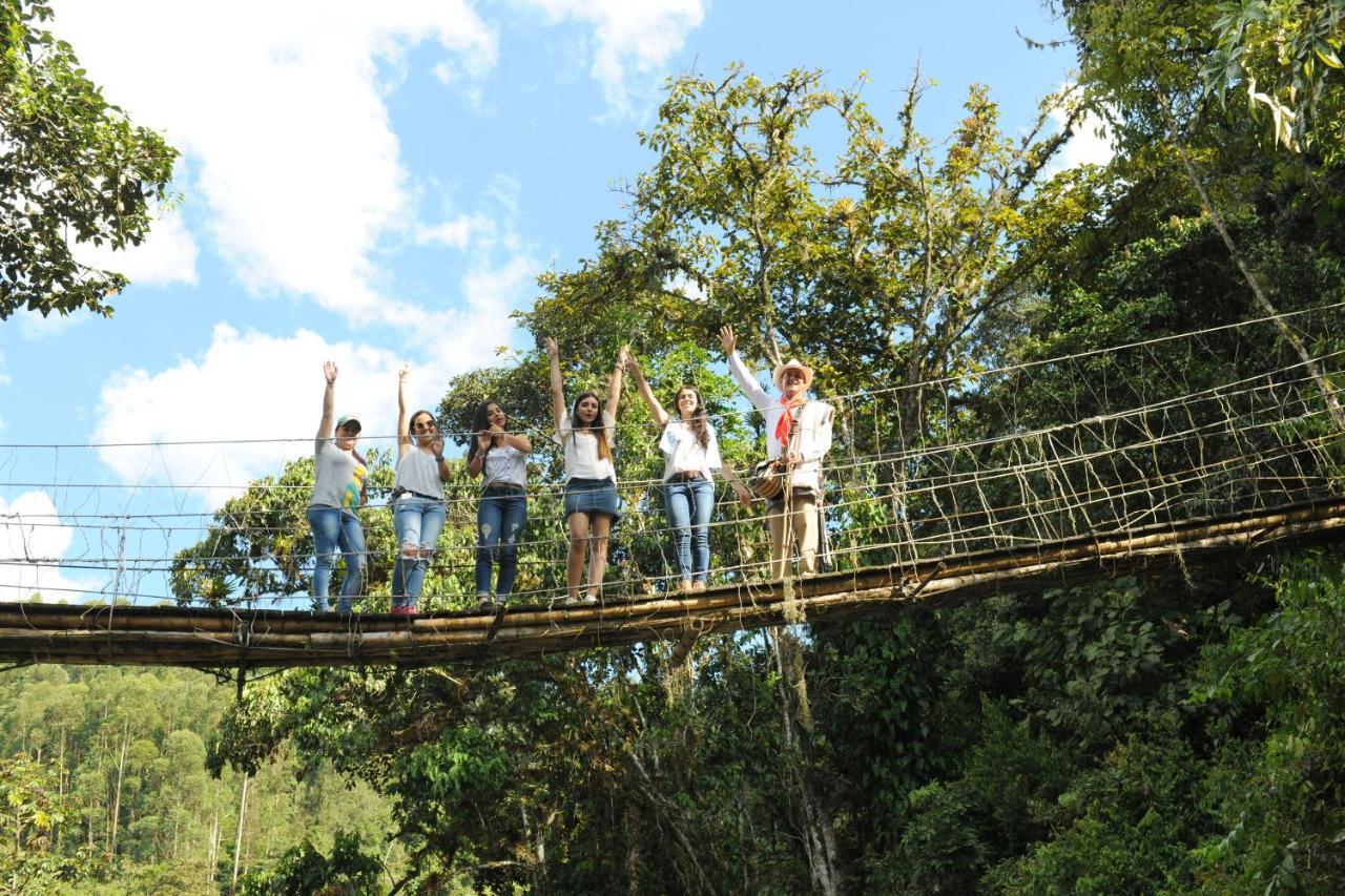 Appartamento Hacienda Charrascal Coffe Farm Manizales Esterno foto