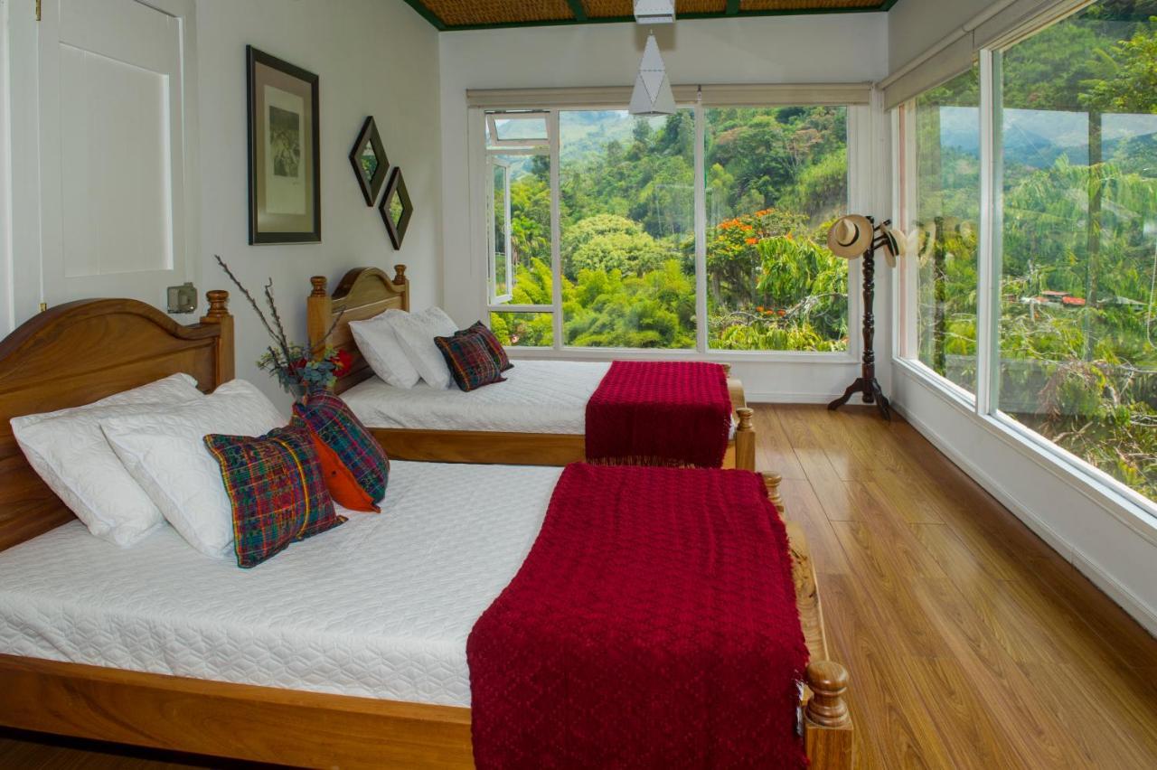 Appartamento Hacienda Charrascal Coffe Farm Manizales Esterno foto