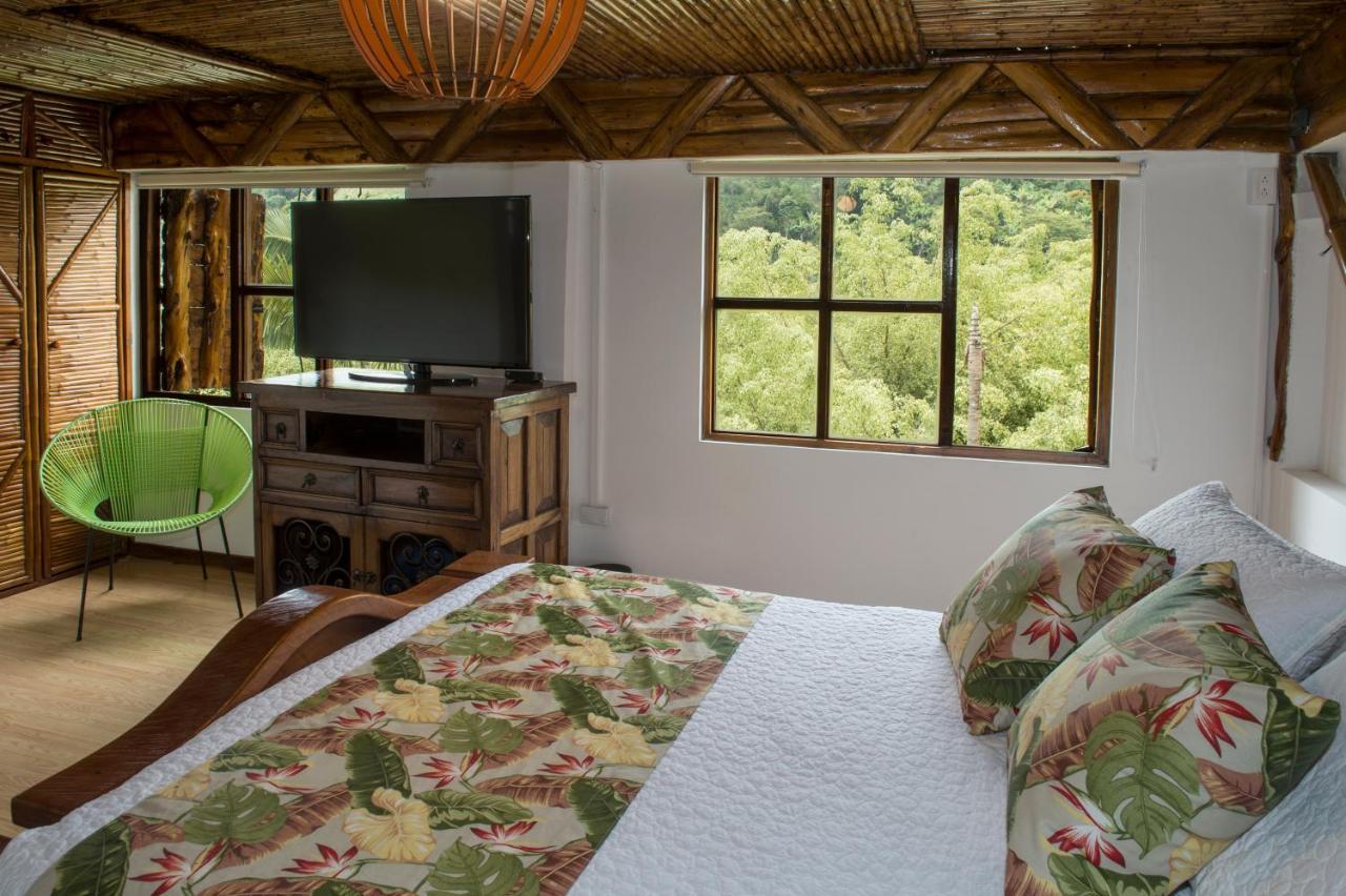 Appartamento Hacienda Charrascal Coffe Farm Manizales Esterno foto